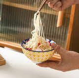 Set of 10 Bohemian Porcelain Bowls