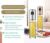 Oil / Vinegar /Spray Bottle (silver)