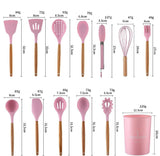 12pc Silicone Utensil Set
