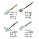 12pc Silicone Utensil Set