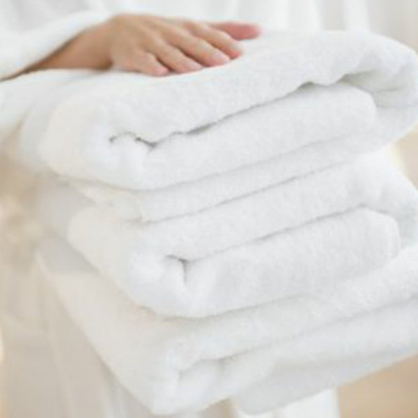 Hotel Quality Bath Sheets (White) - set of 3