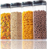 4pc  Tall Acrylic Storage Containers