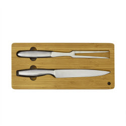 Eetrite 3 Piece Carving Set - with Board
