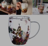 Decorative Double Wall Glass