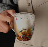 Decorative Double Wall Glass