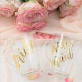 4pc Big Boy Glass Mugs