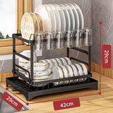2 Tier Dish Drying Rack