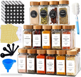 Bamboo Lid Spice shakers