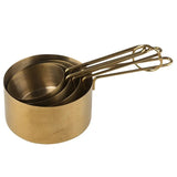 4pc Gold Measuring Cups