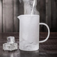 Borosilicate Glass Measuring Jug  with Bamboo Lid