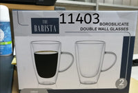 Double Wall Glass - Mugs (set of 2)