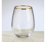 Pasabahce Golden Touch - Amber Glasses